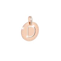 Pendente Rebecca Donna My World Alphabet in Bronzo Cubic Zirconia BWUPRD04